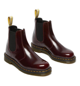 Dr. Martens 2976 Cherry Red Vegan Chelsea Boot