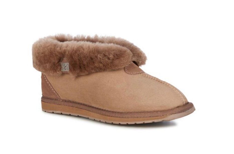 Emu Australia Mushroom Platinum Albany Ankle Sheepskin Made In Australia