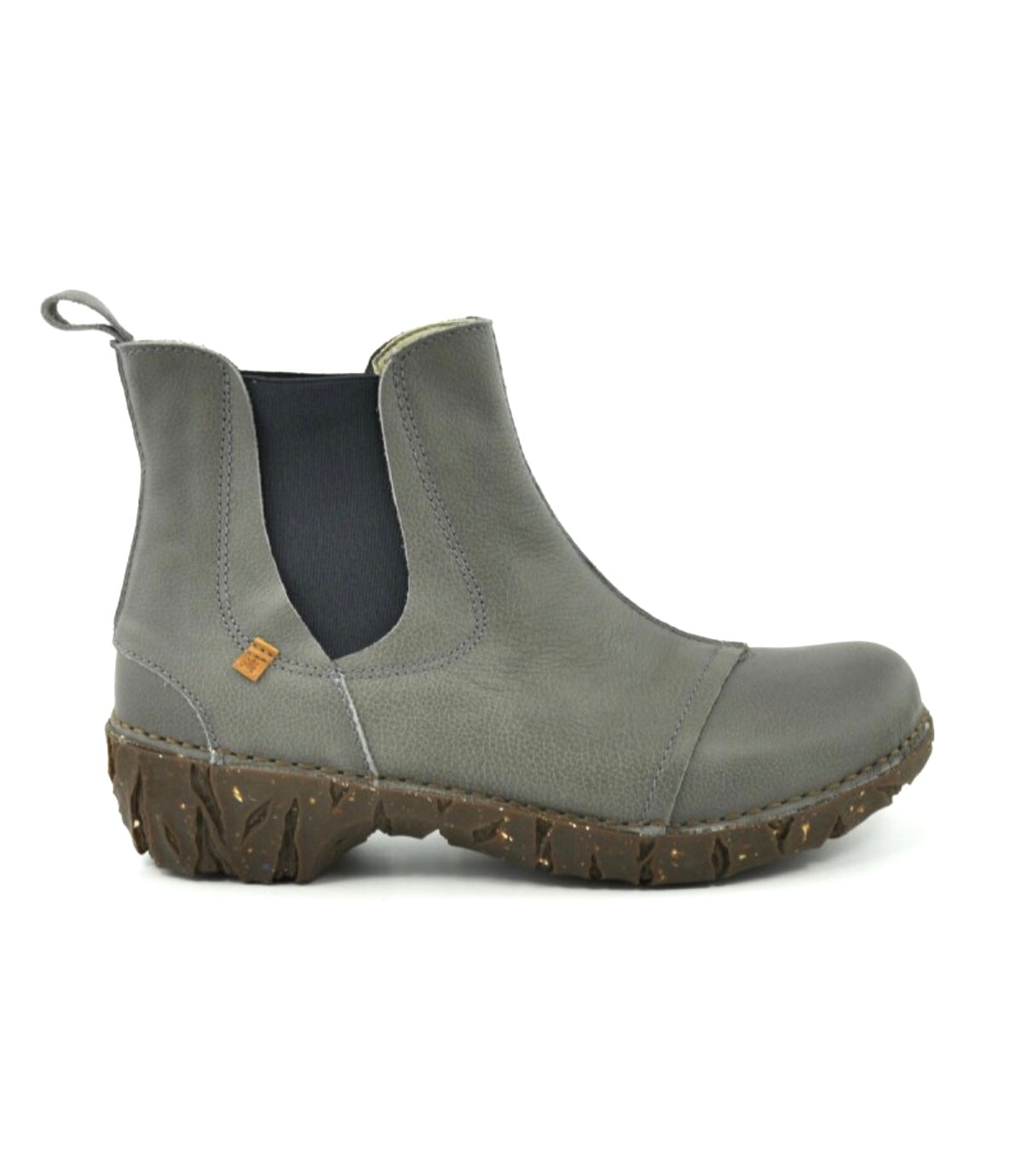 El Naturalista N158 Grey Pull On Ankle Boot Made In Spain