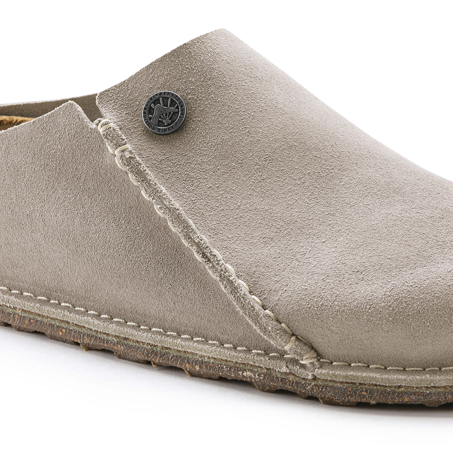 Birkenstock Zermatt Premium Suede Stone Coin Clog Removable Footbed Made In Germany