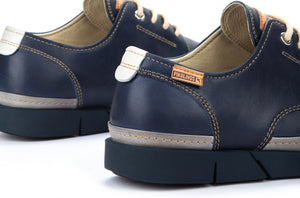 Pikolinos M0R-4339C1 Blue 4 Eyelet Shoe Made In Spain