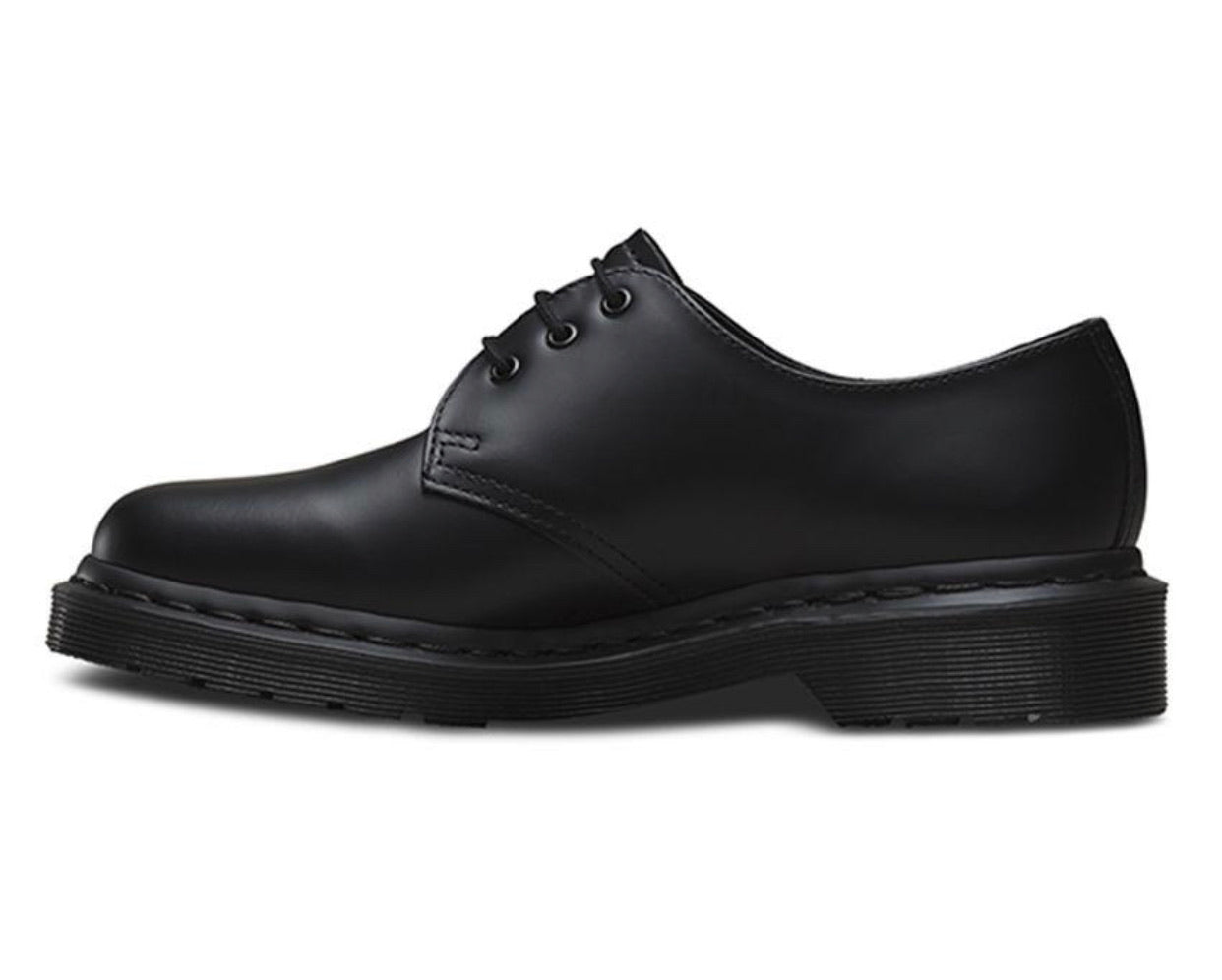 Dr. Martens 1461 Black Mono 3 Eyelet Shoe