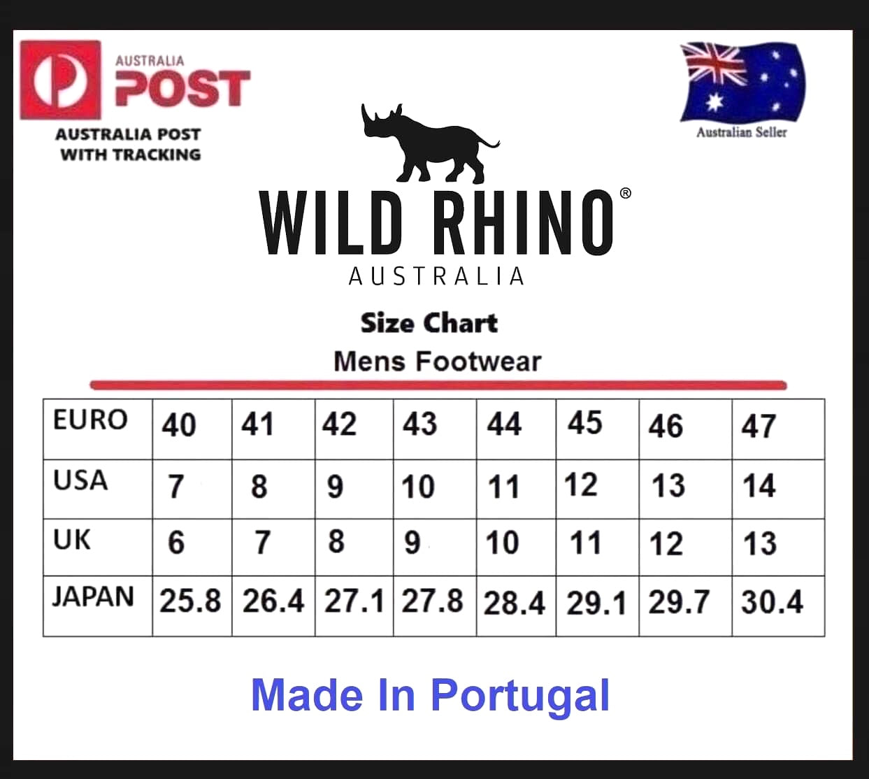 Wild Rhino Logan Dark Tan Brogue 7 Eyelet Zip Ankle Boot Made In Portugal