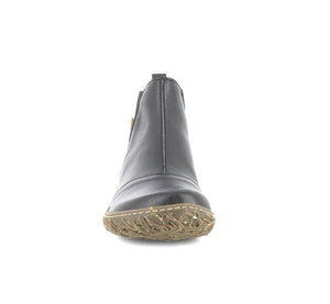 El Naturalista N786T Black Vegan Pull on Ankle Boot Made In Spain