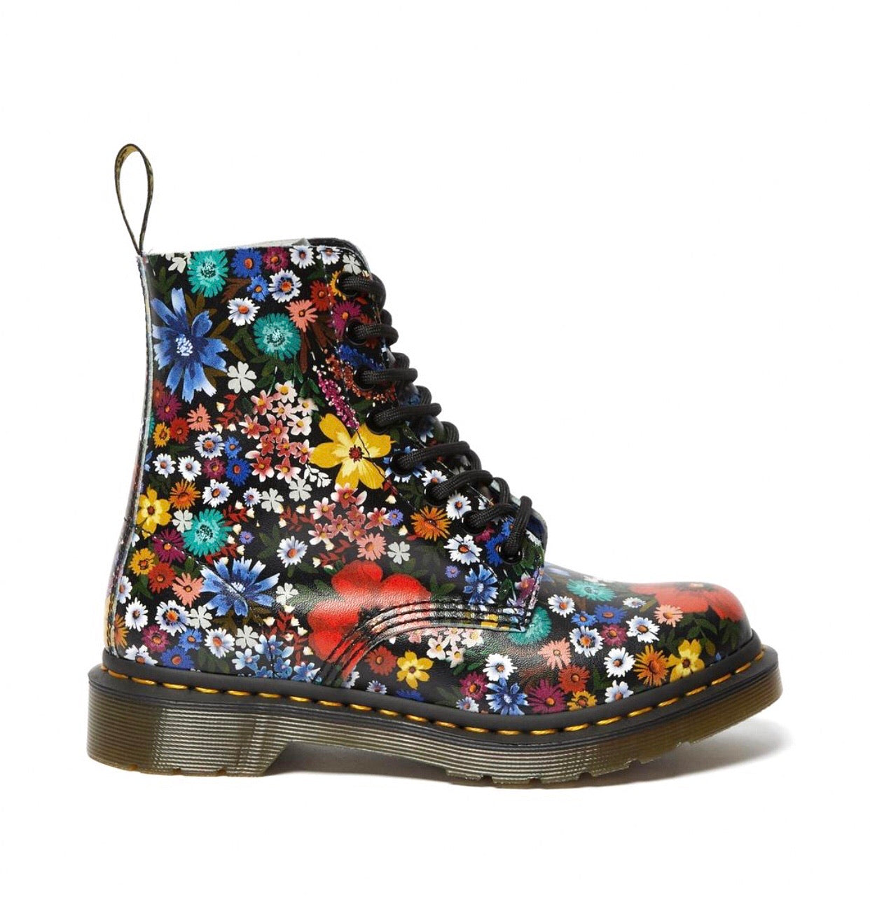 Dr. Martens 1460 Pascal Multi Wanderlust Backhand Ankle 8 Eyelet Boot