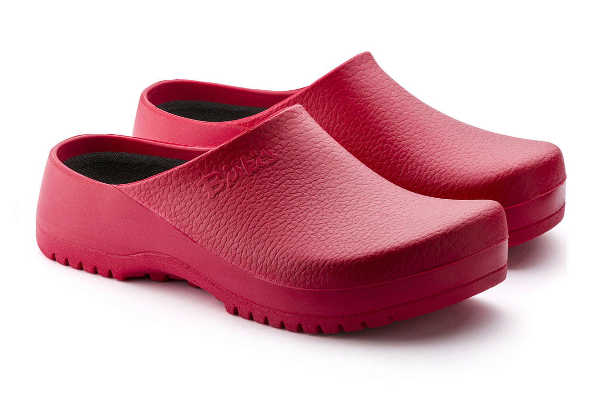 Birkenstock Super Birki Red Clog Made In Germany