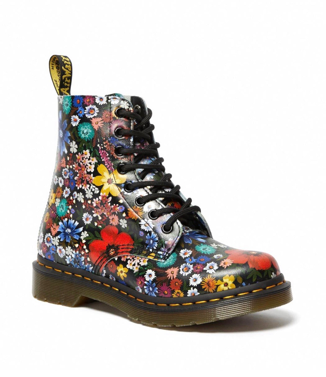 Dr. Martens 1460 Pascal Multi Wanderlust Backhand Ankle 8 Eyelet Boot