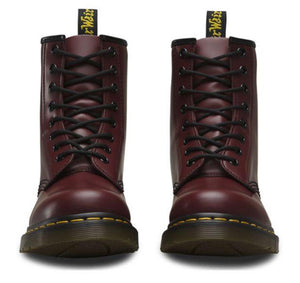 Dr. Martens 1460 Cherry Smooth Ankle 8 Eyelet Boot