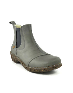 El Naturalista N158 Grey Pull On Ankle Boot Made In Spain