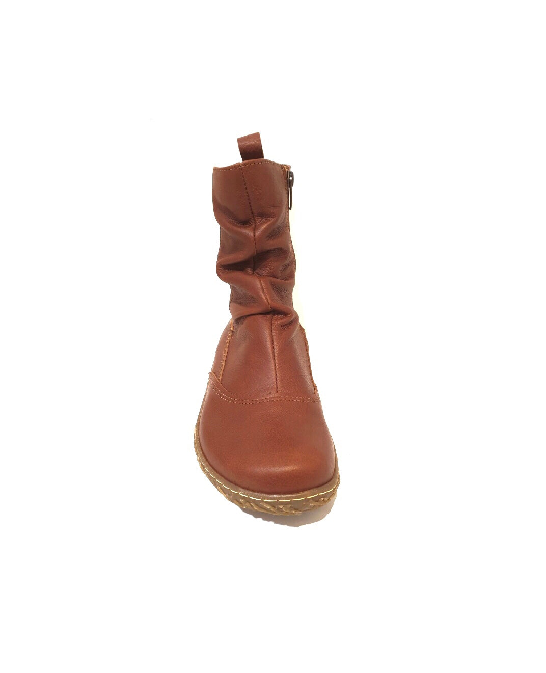 El Naturalista N722 Wood Nido Zip Mid Calf Boots Made In Spain