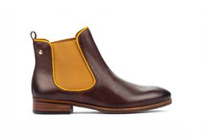 Pikolinos Royal W4D-8637ST Olmo Brown Chelsea Ankle Boot Made In Spain