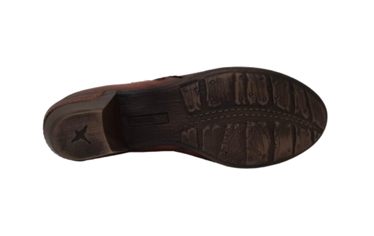 Pikolinos Rotterdam 902-8900 Cuero Zip Ankle Boots Made In Spain