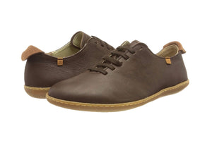 El Naturalista N296 Brown El Viajero 6 Eyelet Shoe Made In Spain