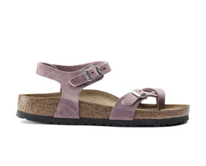 Birkenstock Taormina Lavender Blush Oiled Leather Made In Germany