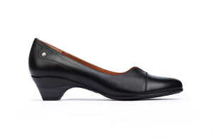 Pikolinos W9J-5964 Blanca Black Court Shoe Made In Spain