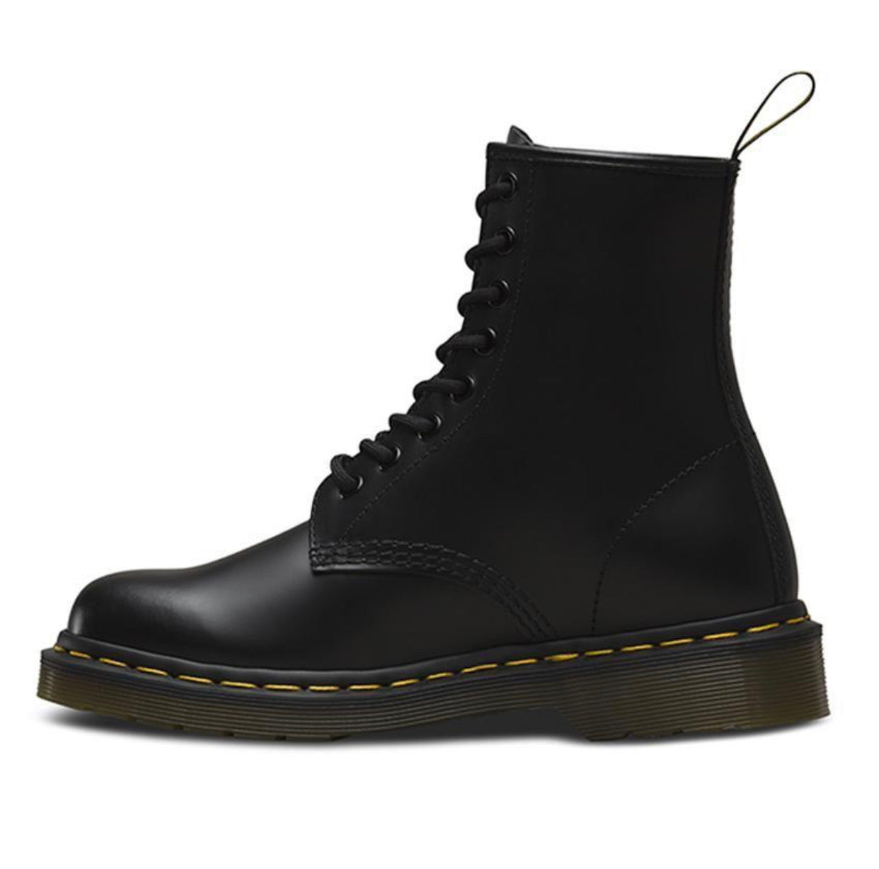 Dr. Martens 1460 Black Smooth Ankle 8 Eyelet Boot