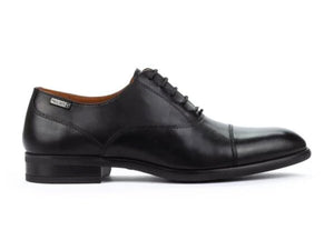 Pikolinos Bristol M7J-4184 Black 5 Eyelet Shoe Made In Spain