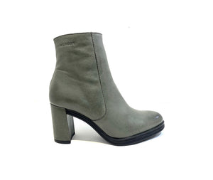 Wonders M-2505 Asfalto Grey Gonzalo Zip Ankle Boots Heel Made In Spain