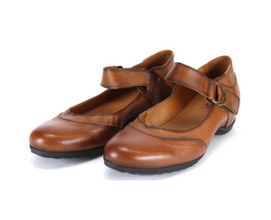 Pikolinos 968-5697 Brandy Light Tan Mary Jane Made In Spain