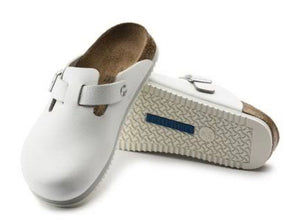Birkenstock Boston White Super Grip Made In Germany