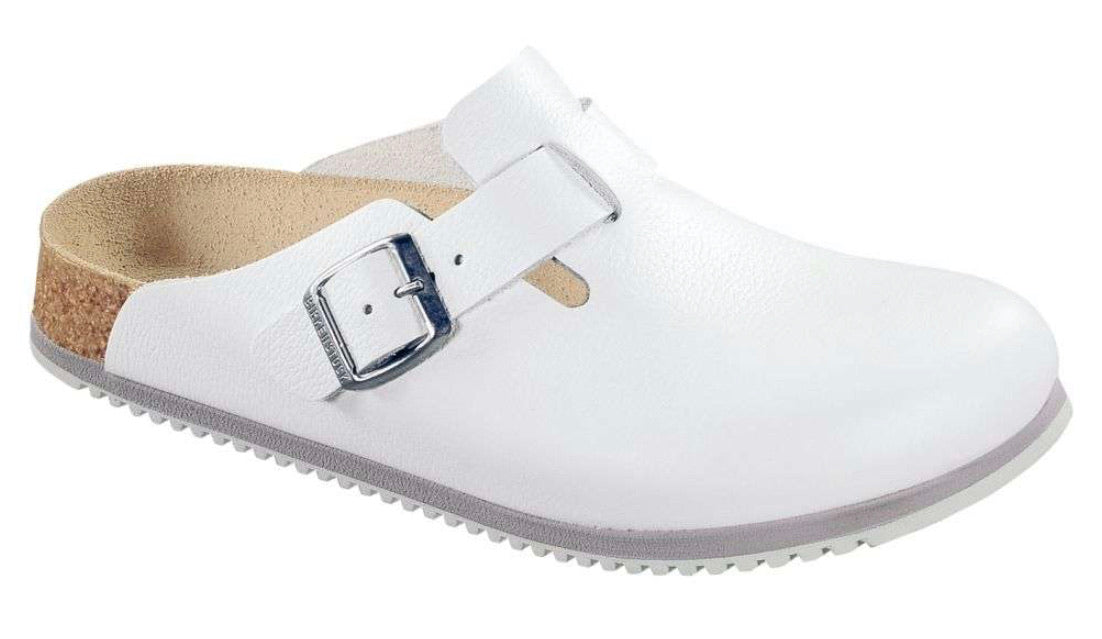 Birkenstock Boston White Super Grip Made In Germany