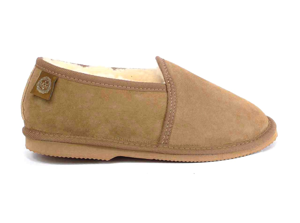 Ugg Australia Ross Chestnut Sheepskin Shoe Made In Australia