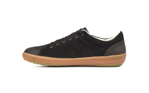 El Naturalista NF64 Black Meteo Lace Up 6 Eyelet Shoe Made In Spain