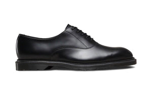 Dr. Martens Fawkes Black Polished Smooth 5 Eyelet Shoe