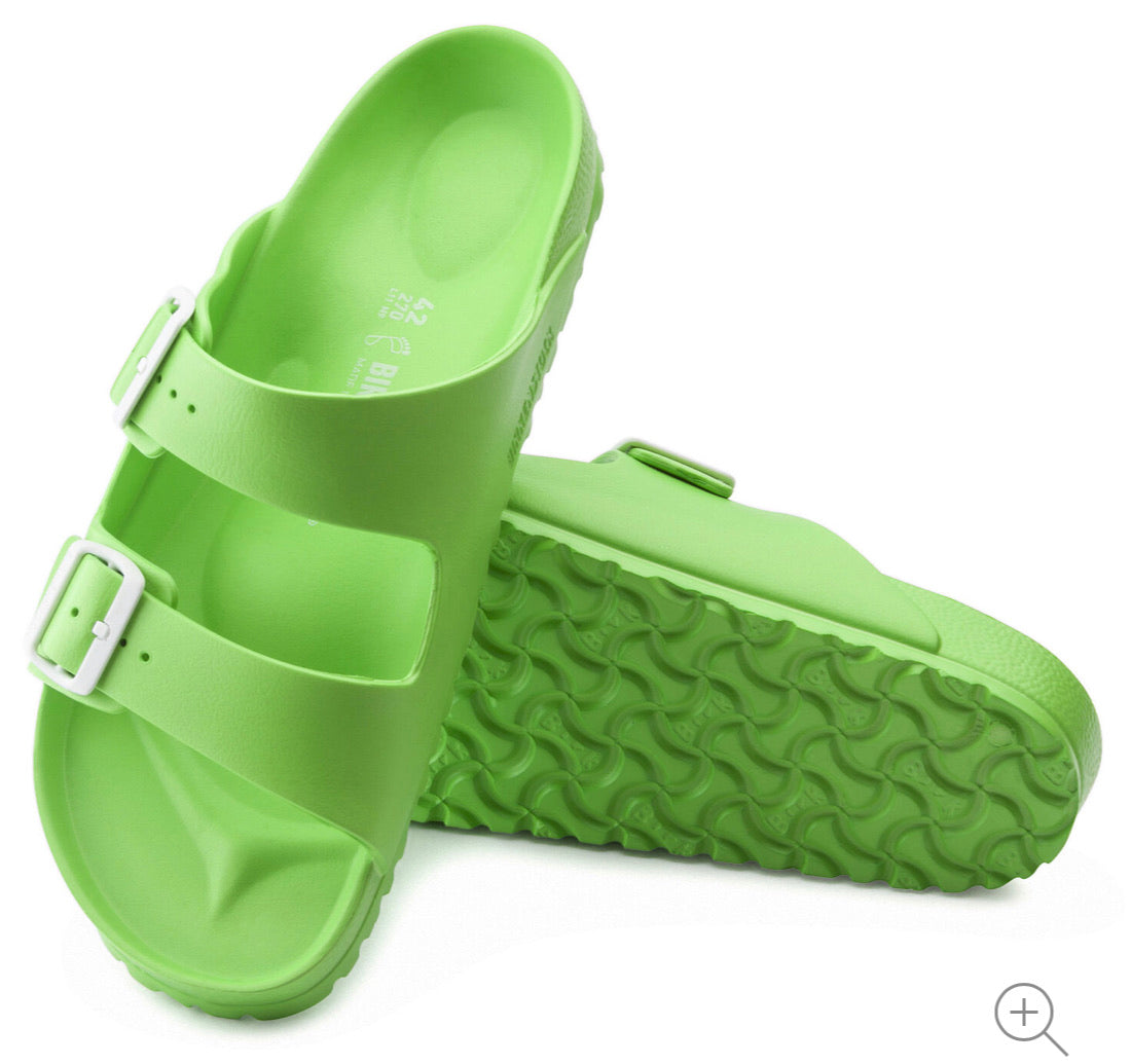 Birkenstock sales neon green