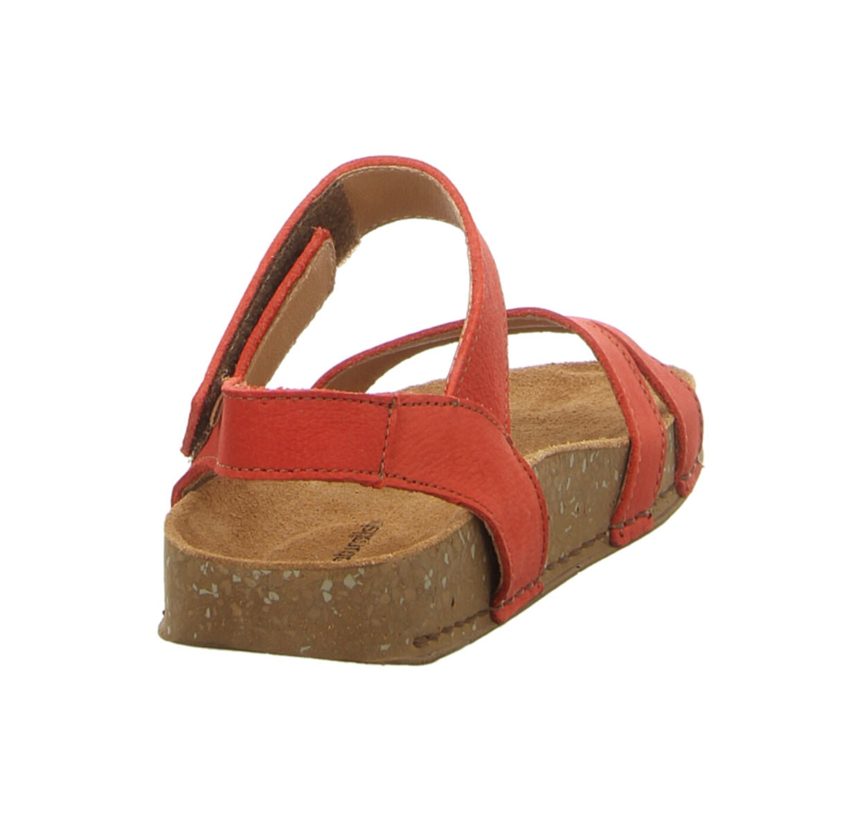 El Naturalista 5790 Coral Red Balance Pleasant Sandals Made In Spain