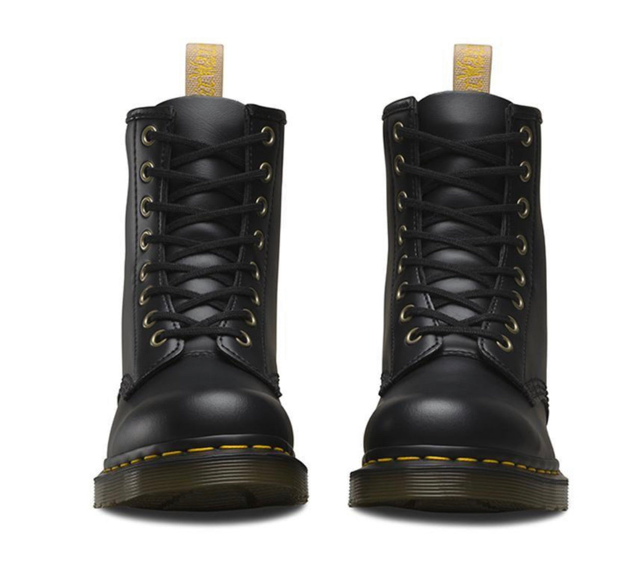 Dr. Martens 1460 Black Vegan Ankle 8 Eyelet Boot