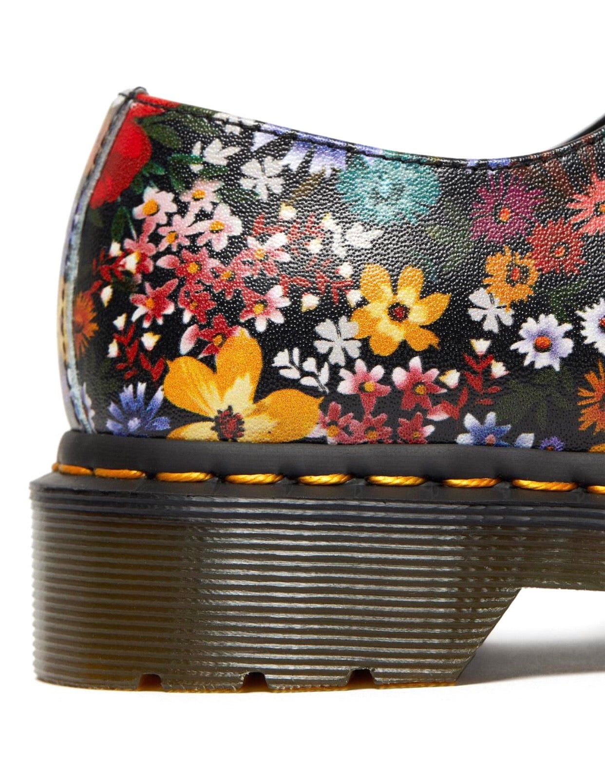 Dr. Martens 1461 Multi Wanderlust Smooth Floral 3 Eyelet Shoe