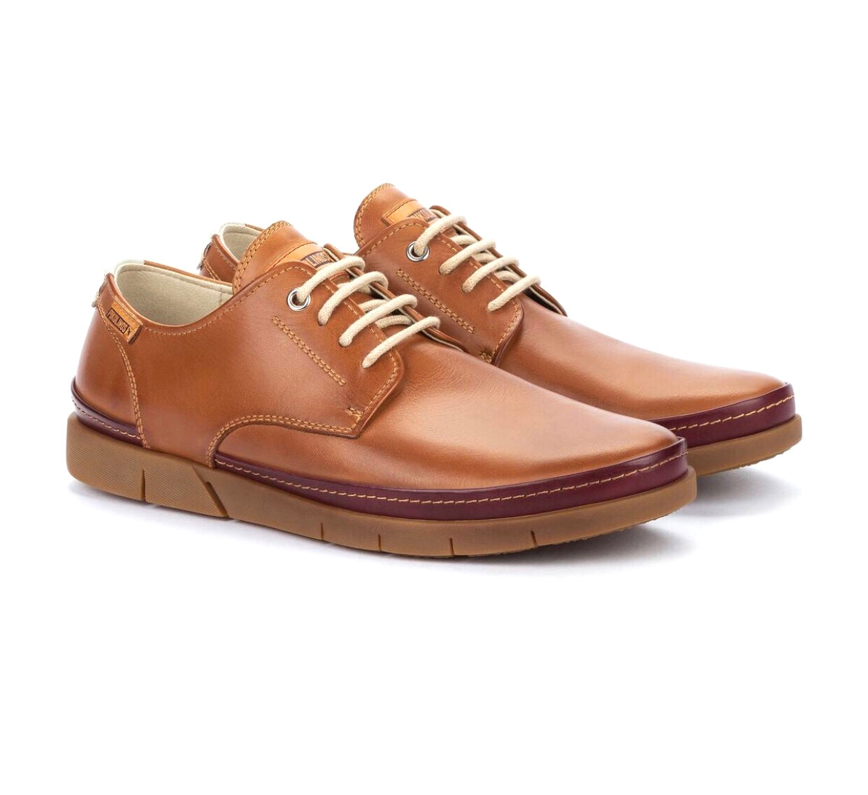 Pikolinos M0R-4339C1 Brandy 4 Eyelet Shoe Made In Spain