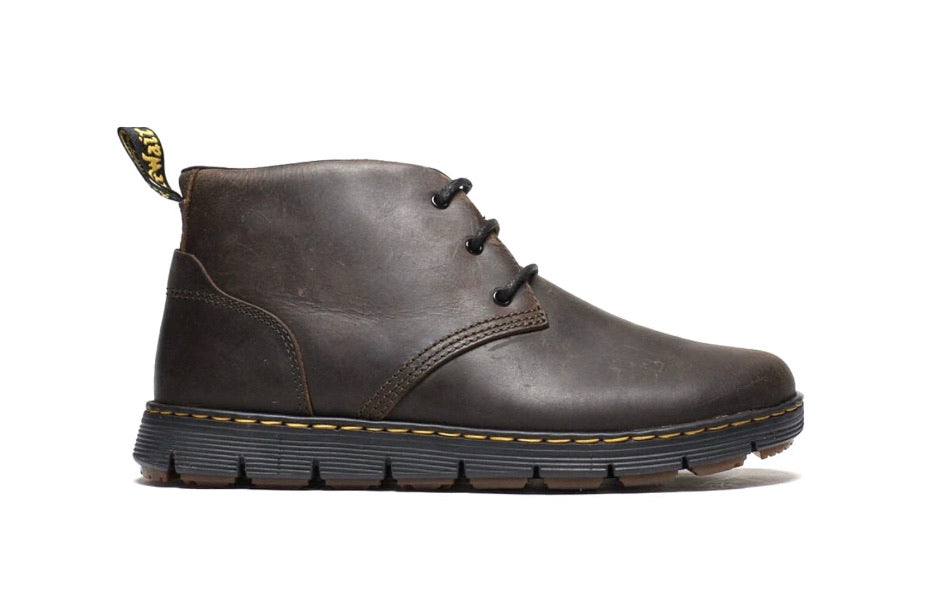 Dr. Martens Rhodes Chukka Brown Ankle 3 Eyelet Boot