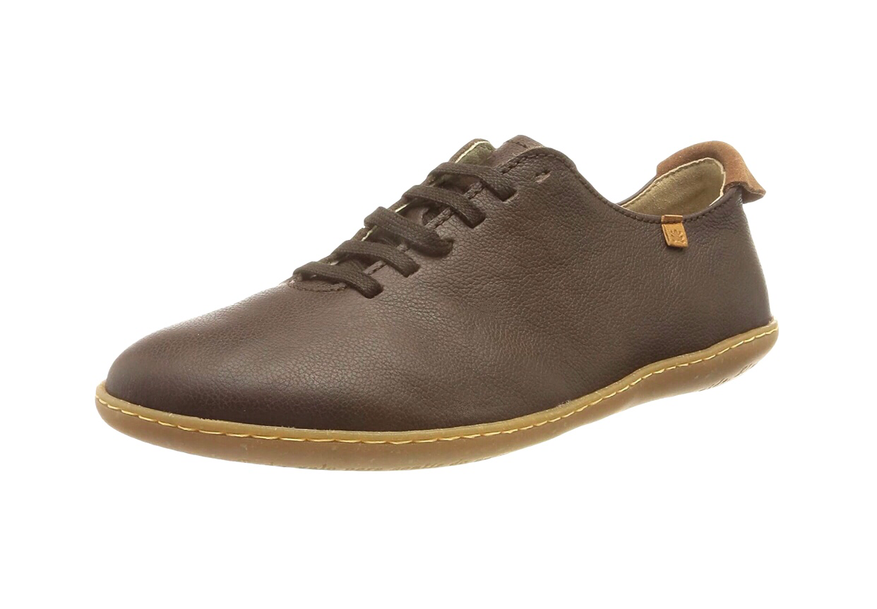 El Naturalista N296 Brown El Viajero 6 Eyelet Shoe Made In Spain