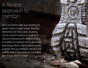Redback UBBK Black Soft Toe Elastic Sided Boot Made In Australia