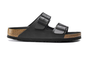 Birkenstock Arizona Semi Exq Black Birko-Flor Vegan Made In Germany