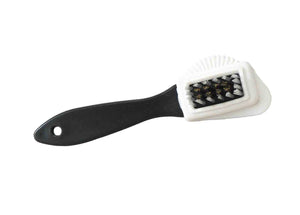 Shucare Suede And Nubuck 3 Sided Brush Wire And Nylon 6 Inch Made In Australia