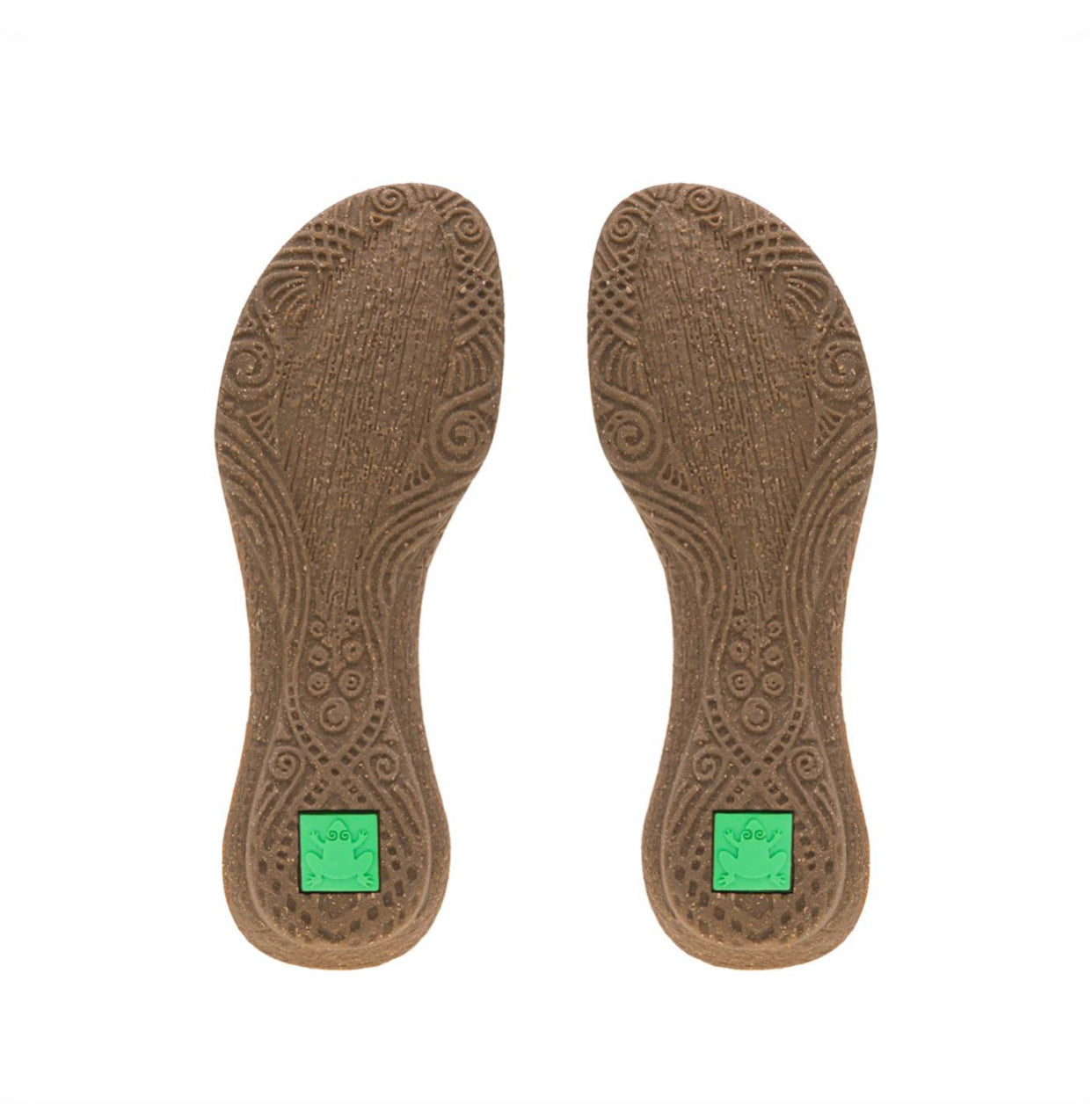 El Naturalista 5063 Tibet Red Flats Sandals Made In Spain