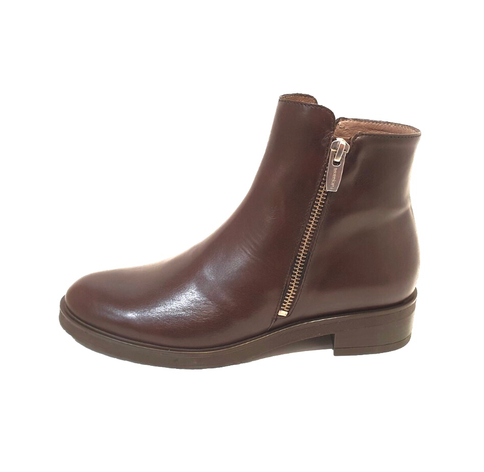 Brown Wonders Boots Spain Wonders C-5450 Testa Brown Leather