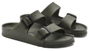 Birkenstock Arizona Khaki Green EVA Vegan Made In Germany