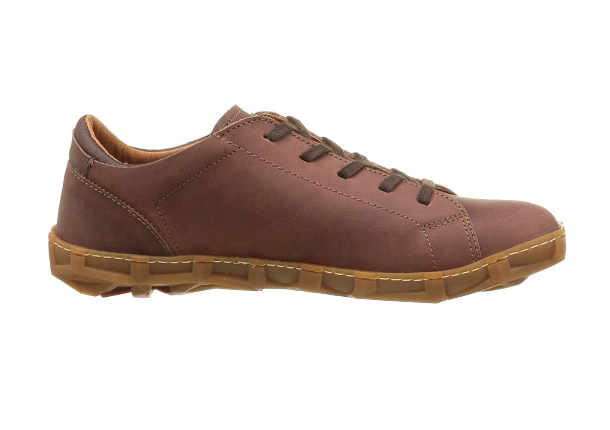 Art 0768 Brown Melbourne Olio Xl Leather Lace Up 5 Eyelet Shoe Made In Spain