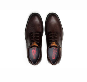 Pikolinos Durango M8S-4014 Olmo Brown 4 Eyelet Shoe Made In Spain