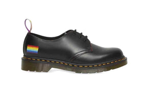 Dr. Martens 1461 Pride Black Smooth 3 Eyelet Shoe