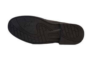 Pikolinos M0M-4255 Black Leather Mens 4 Eyelet Padded Collar Shoe Made In Spain