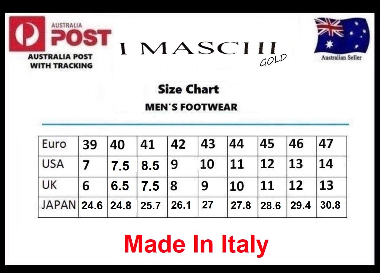 Imaschi Gold 3891 Vitello Nero Black 5 Eyelet Shoe Made In Italy