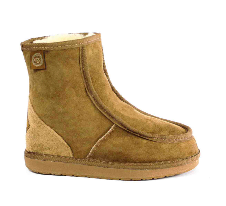 Ugg Australia Old Mate Chestnut Sheepskin Ankle Boot Made In Australia