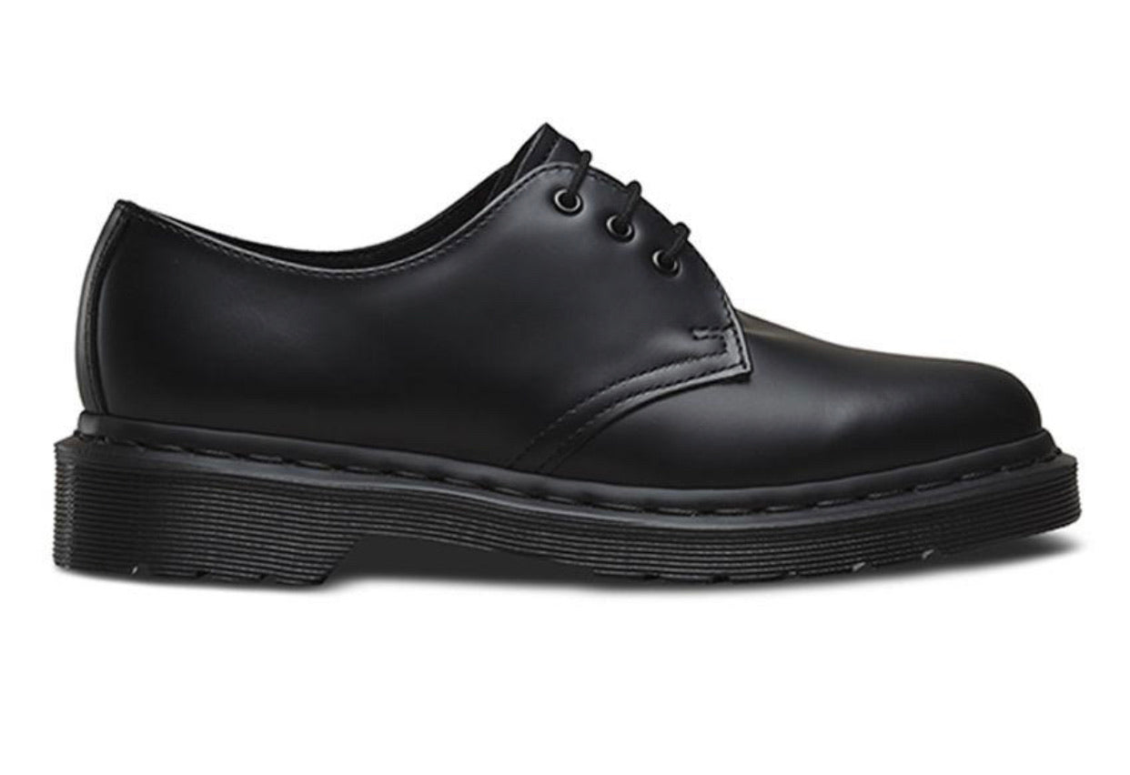Dr. Martens 1461 Black Mono 3 Eyelet Shoe