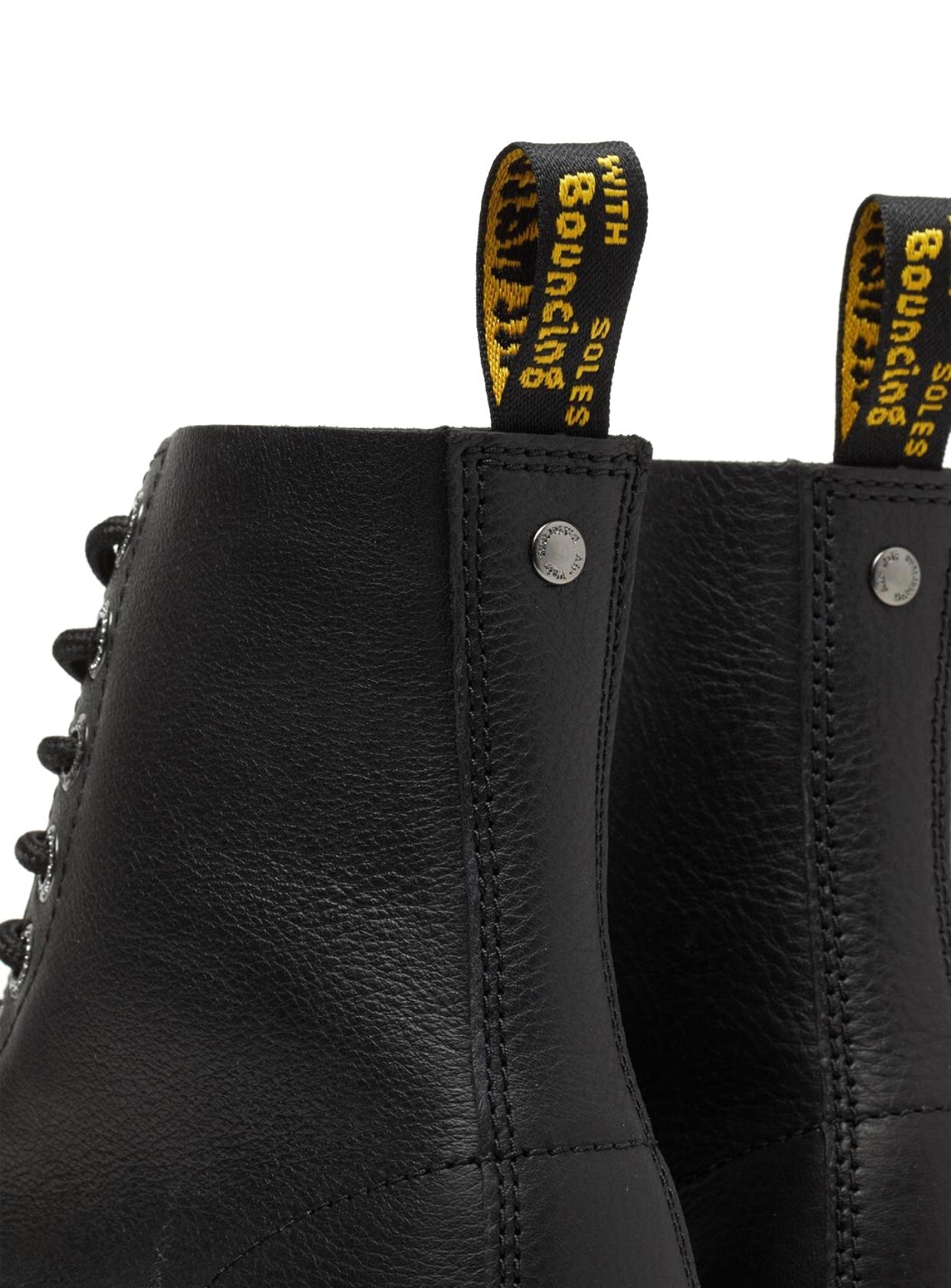 Dr. Martens 1460 Pascal Black Pisa Max Platform Ankle 8 Eyelet Boot