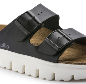 Papillio By Birkenstock Arizona Pap Chunky Black White Platform Made In Portugal